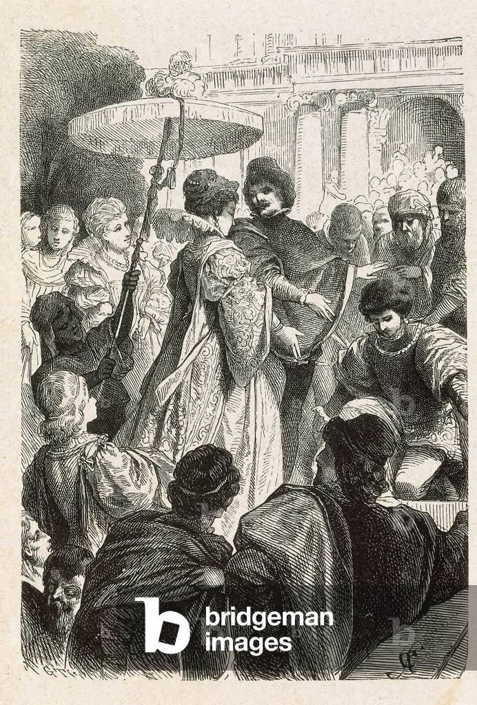 Desdemone's arrival in Cyprus, from 