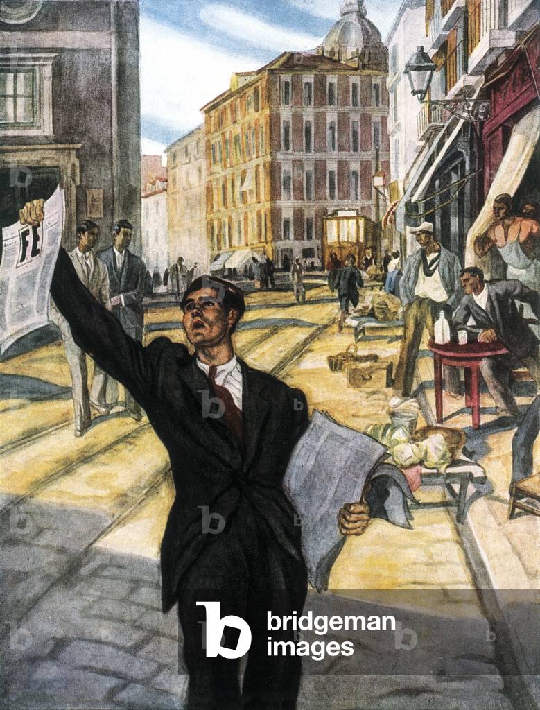 Publication of the first issue of the weekly magazine “