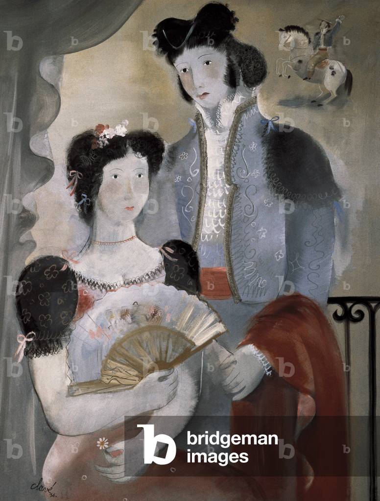 Torero and Manola, 1937 (oil on canvas)