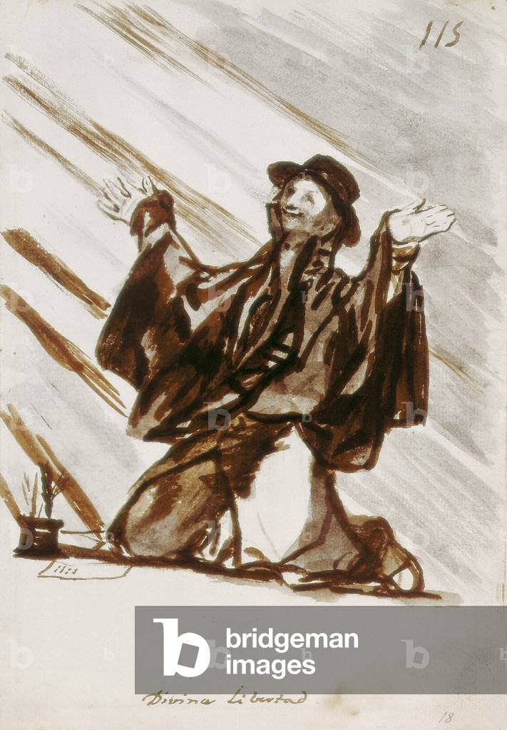 Divine Liberty (ink on paper)