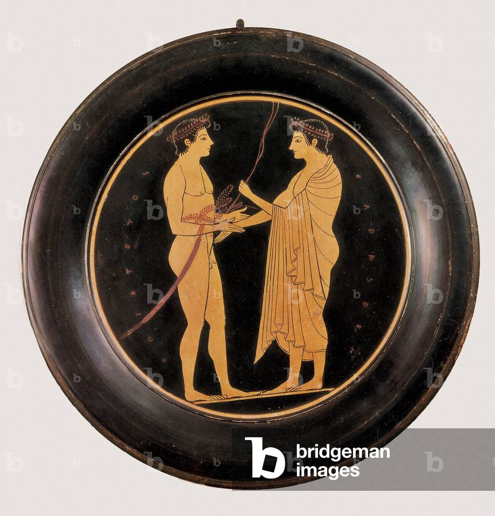 Plate, 6th century BC.