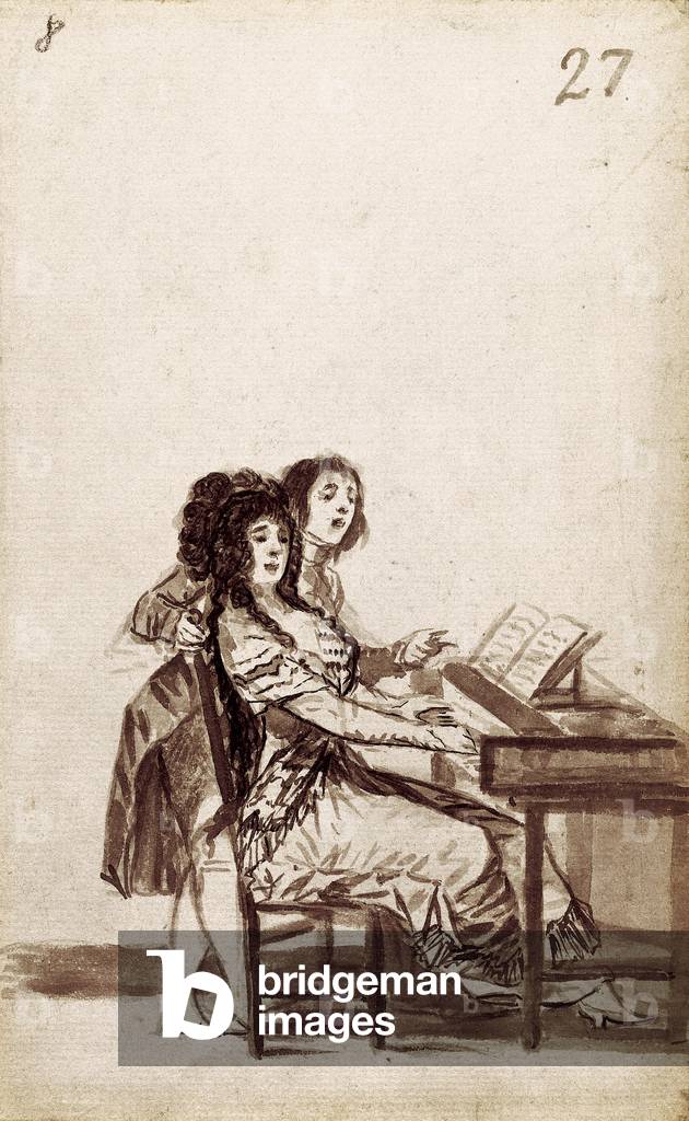 The Concert (ink on paper)