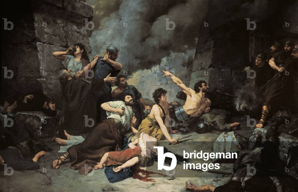 Numancia, 1881 (oil on canvas)