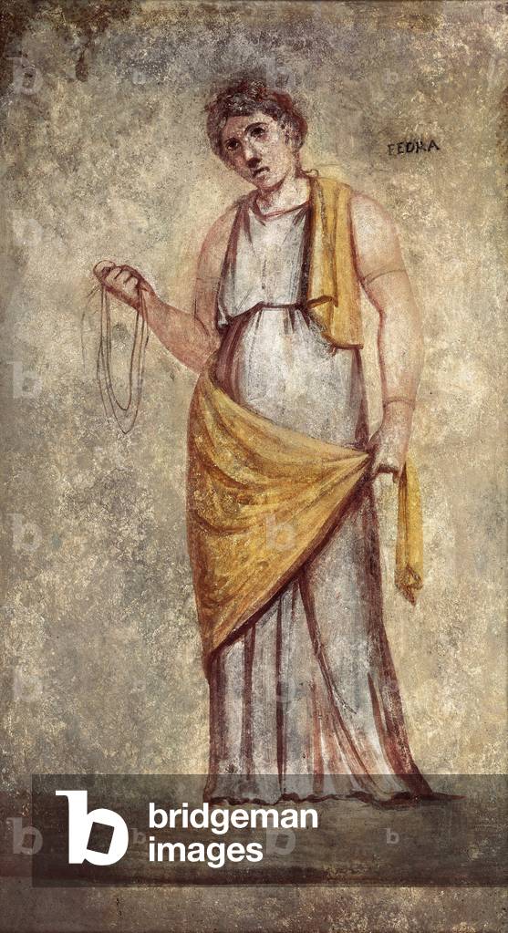 Phedrus. Daughter of King Minos and Wife of Thesee (fresco)