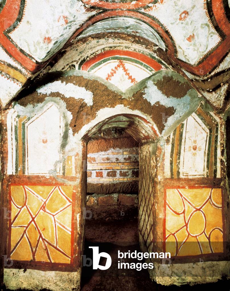 Catacomb of San Panfilo, Rome, 3rd-4th century (wall painting)
