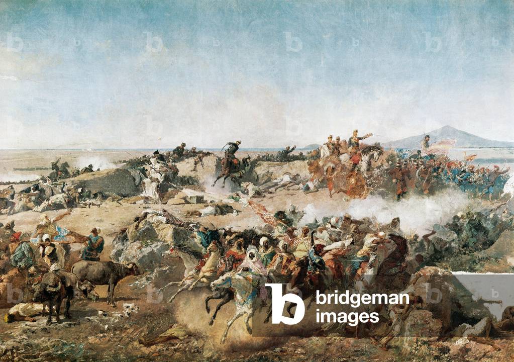 The Battle of Tetouan (Tetouan), 1863 (painting)