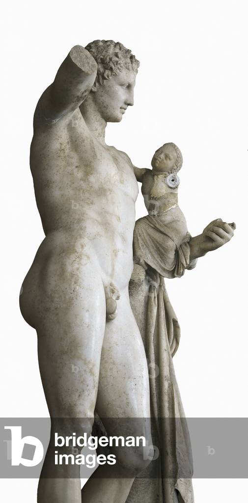 Hermes carrying the child Dionysus, c. 330 BC (marble)