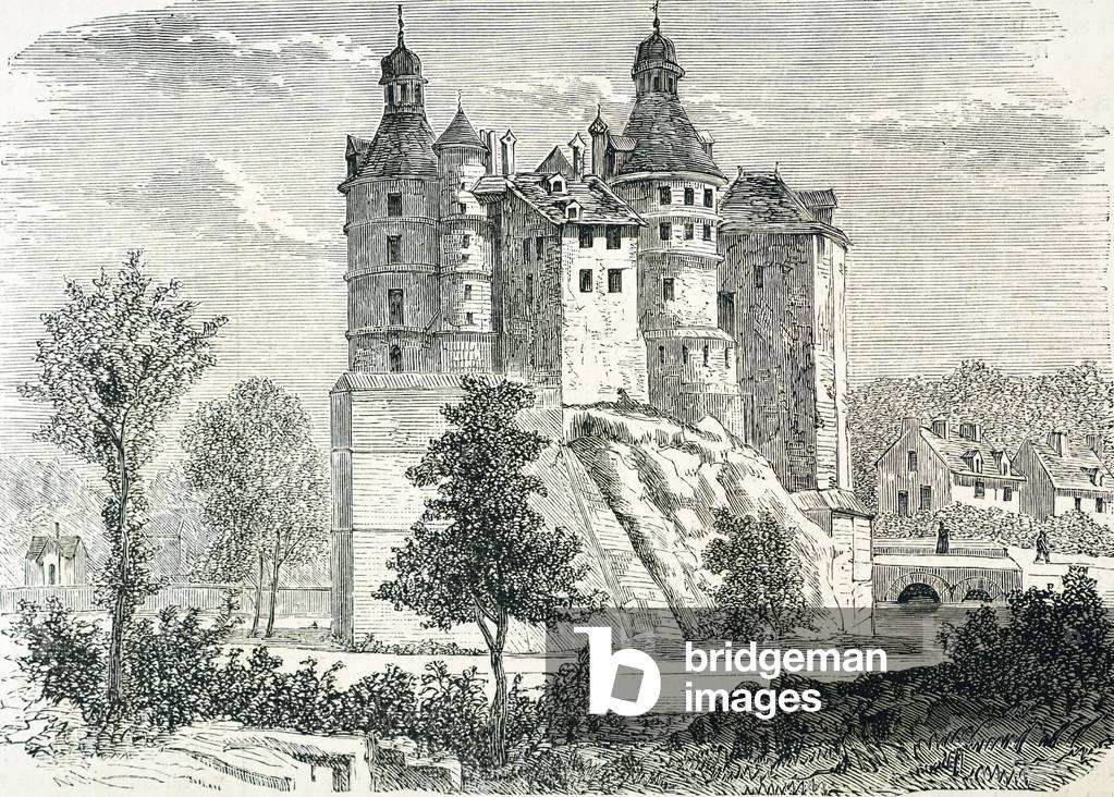 FRANCE (c19th). Montbeliard, 1880 (engraving)