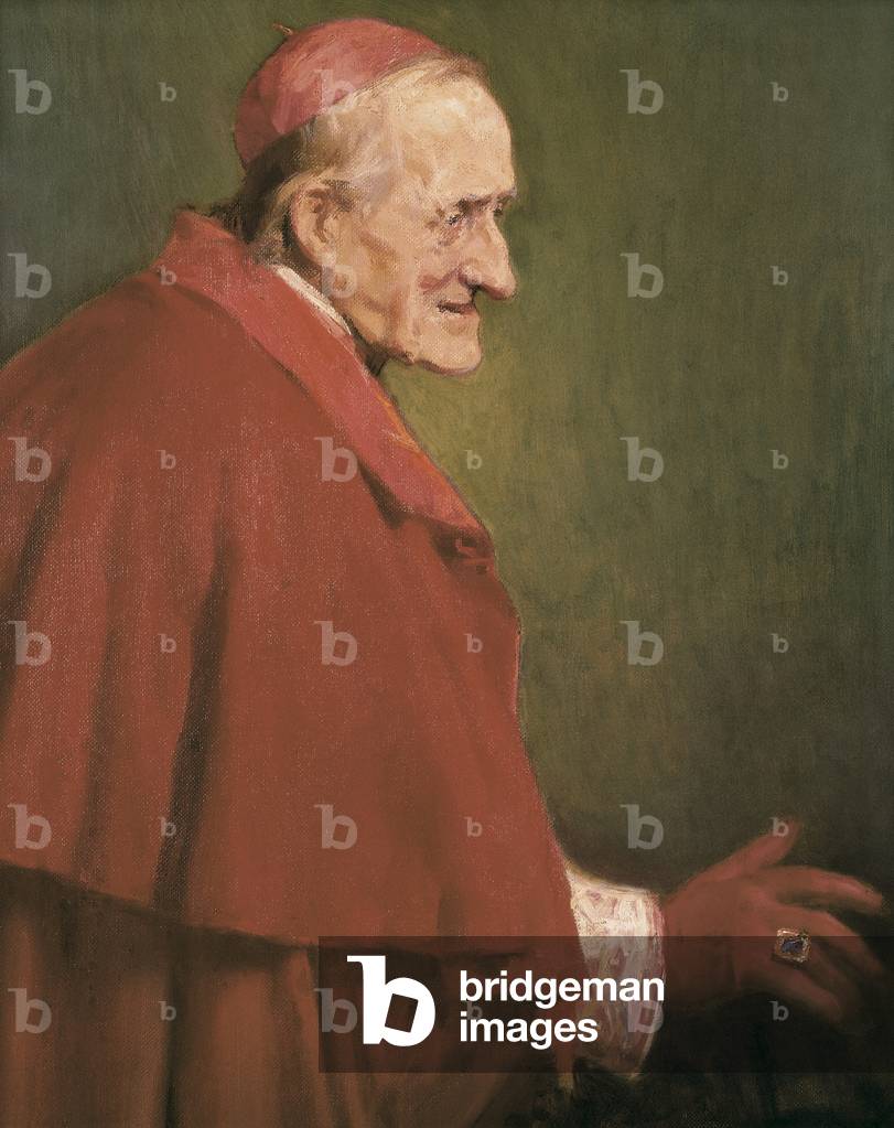 Roman Cardinal (oil on canvas)