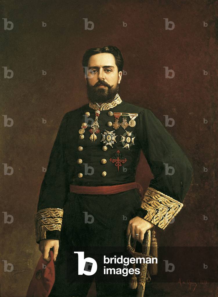 Portrait of Carlos de Borbón y Austria-Este, 1879 (oil on canvas)