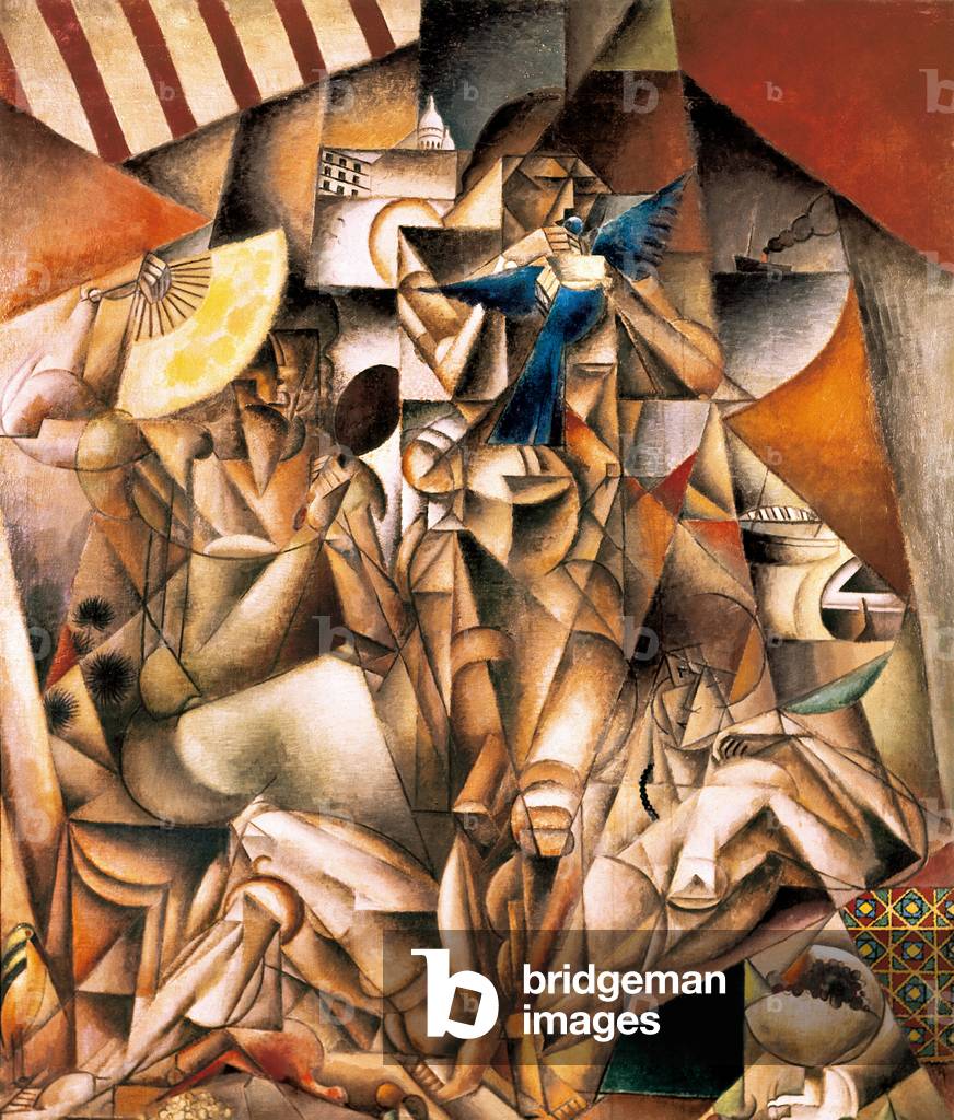 The Blue Bird, 1913 (oil on canvas)