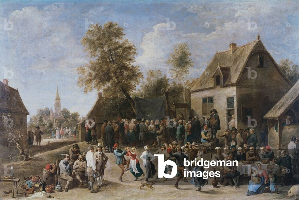 Country Celebration, 1647 (oil on canvas)