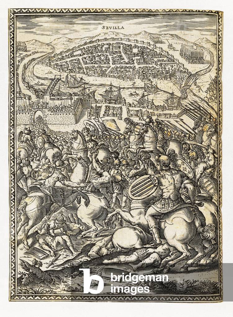 Reconquista: siege of Seville by Ferdinand III of Castile in 1248, from 