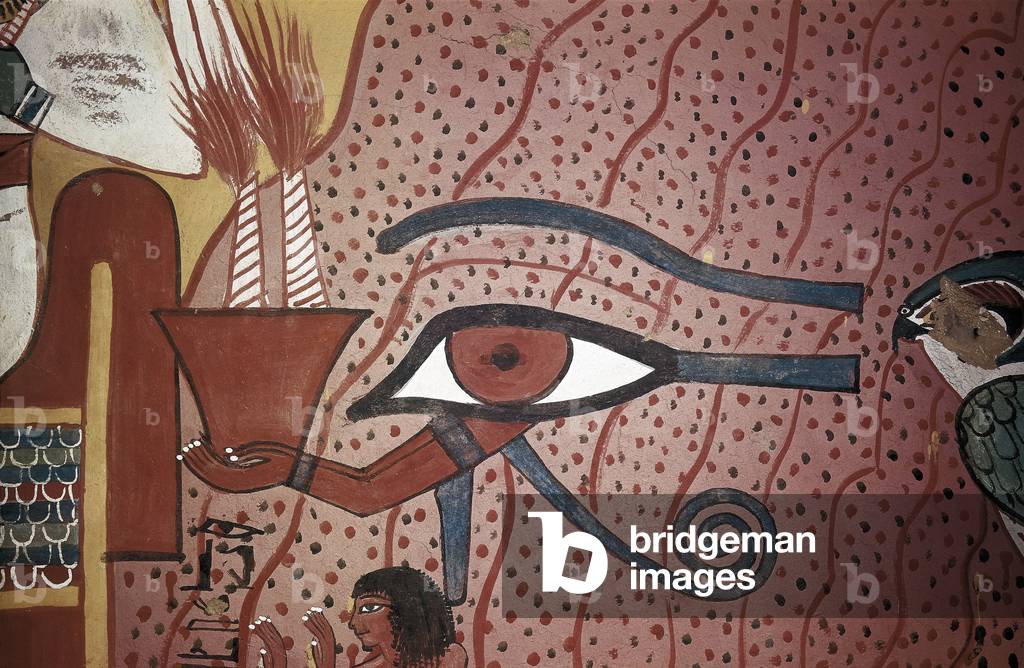 Mural painting in the tomb of Pashed, 1306-1290 BC.