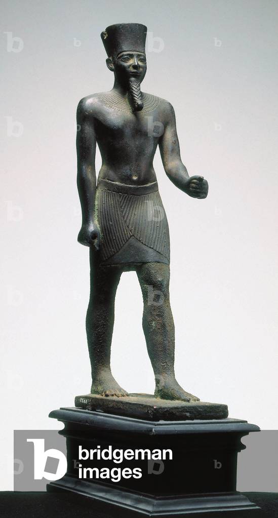 The God Amun, late period, 664-332 BC (bronze sculpture)