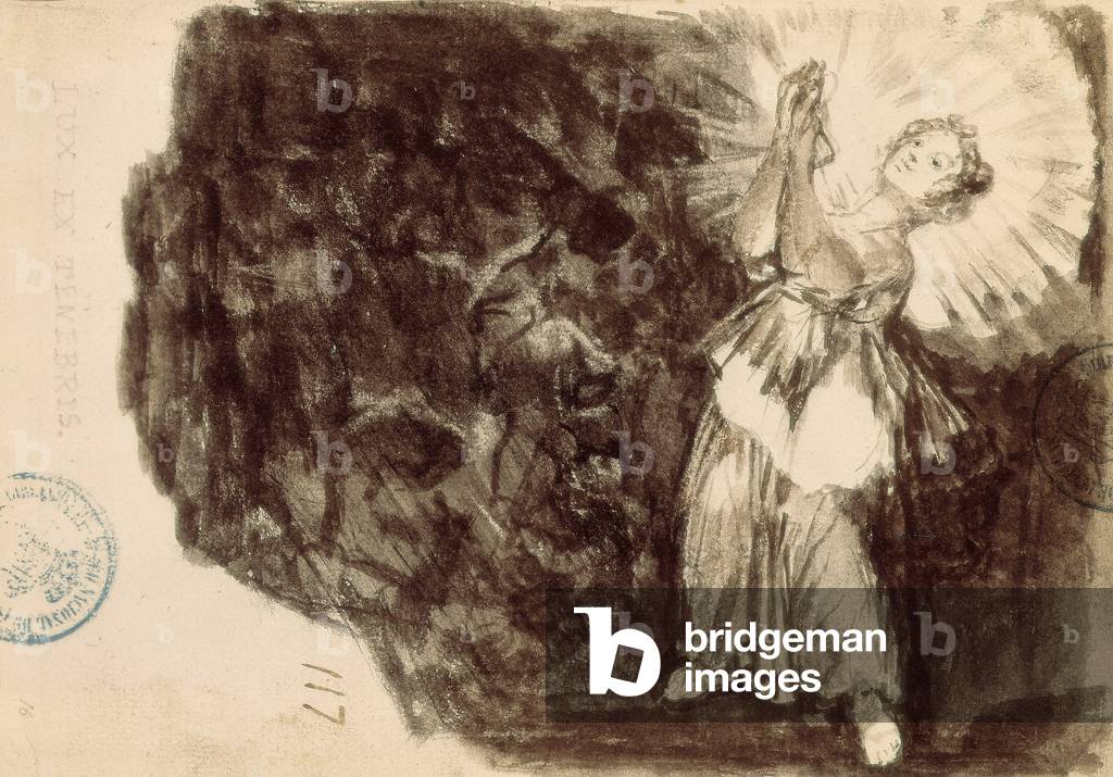 Lux ex Tenebris, 1790s (ink on paper)