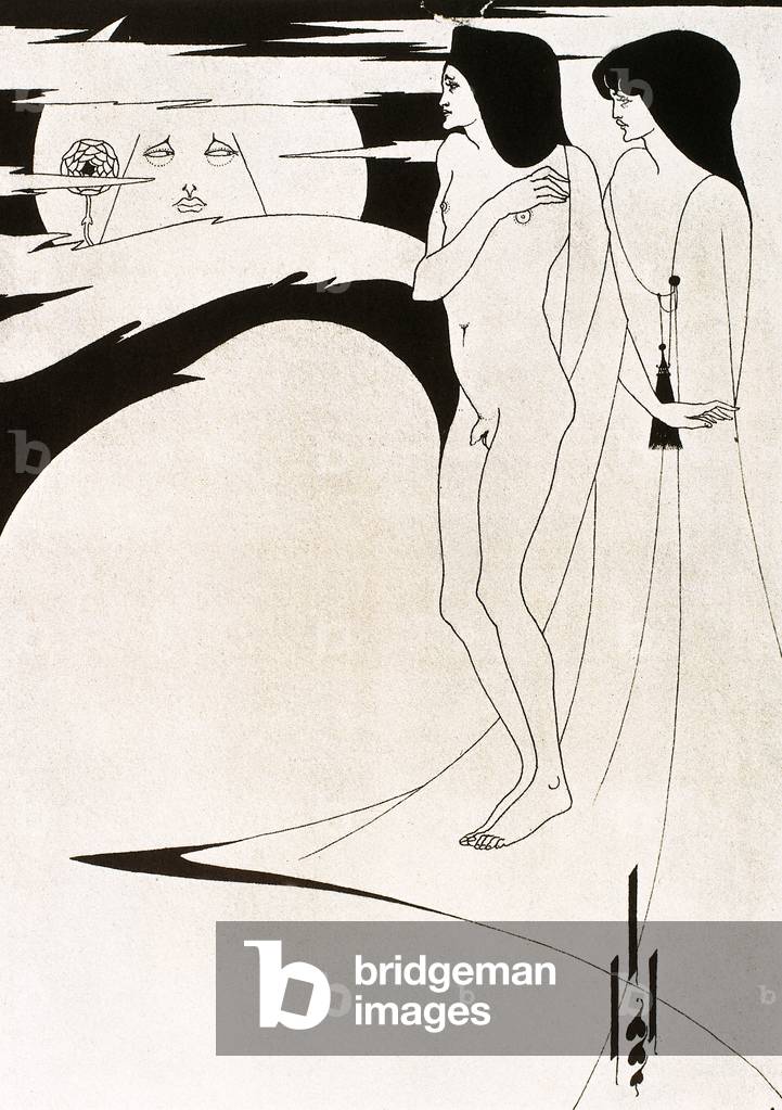 The Woman in the Moon, Salome, 1894 (lithograph)