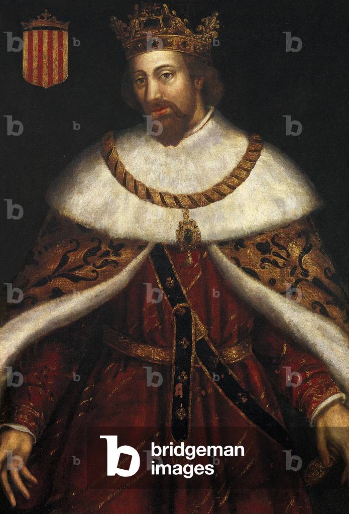 Portrait of James I called the Conqueror, King of Spain, 16th century (painting)