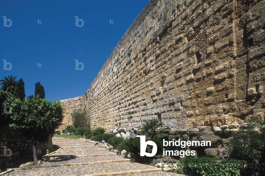 Roman fortification, Tarragon, Catalonia, Spain, 3rd century BC (photo)