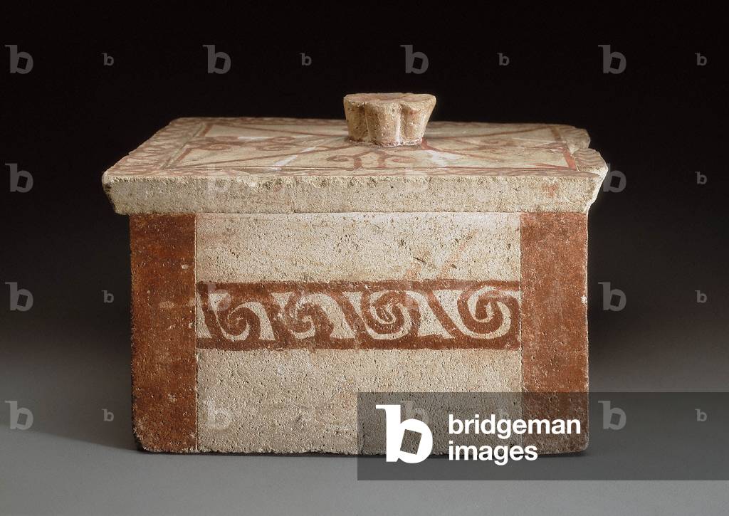 Larnake from the necropolis of Tutugi, Galera, 325 BC-301 BC (limestone)
