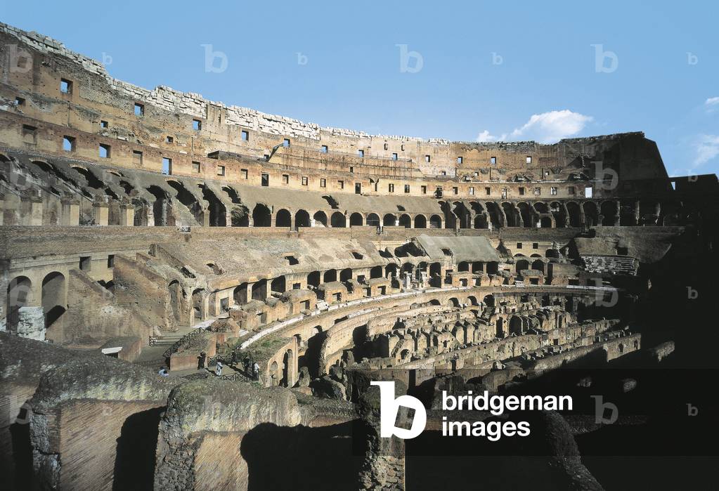The Colosseum, or Flavian Amphitheatre, built 72-80 AD (photo)