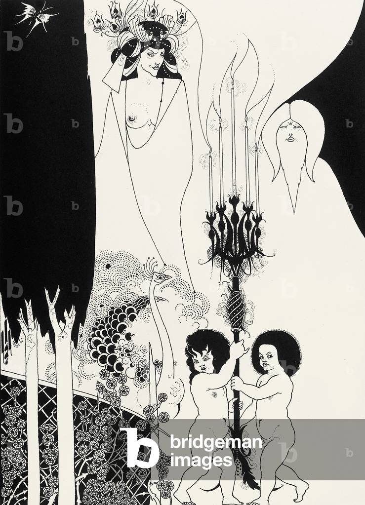 The Eyes of Herod, Salome, 1894 (lithograph)