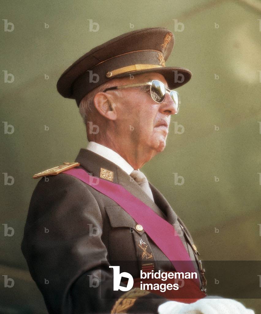 General Francisco Franco, 1972, photograph