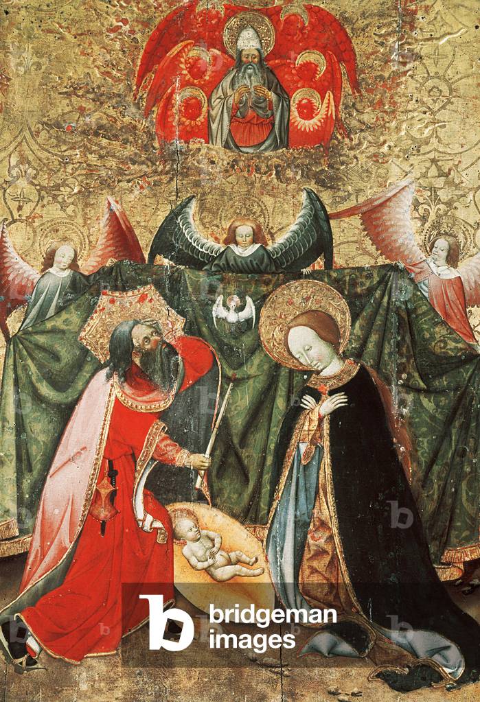 The Nativity,  altarpiece from Verdu, 1432-34 (tempera on wood)