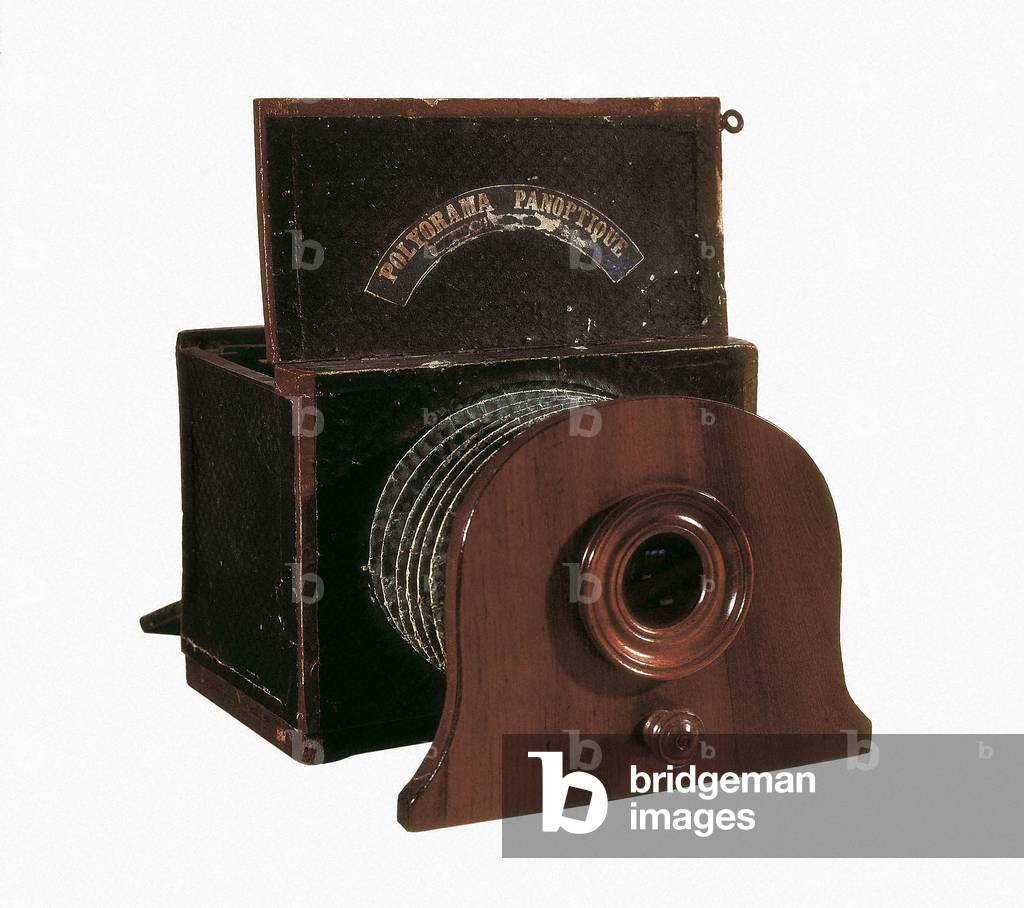 Camera of Daguerre (Jacques Daguerre (1787-1851)) to make daguerreotype, Paris. National Conservatory of Arts and Metiers.
