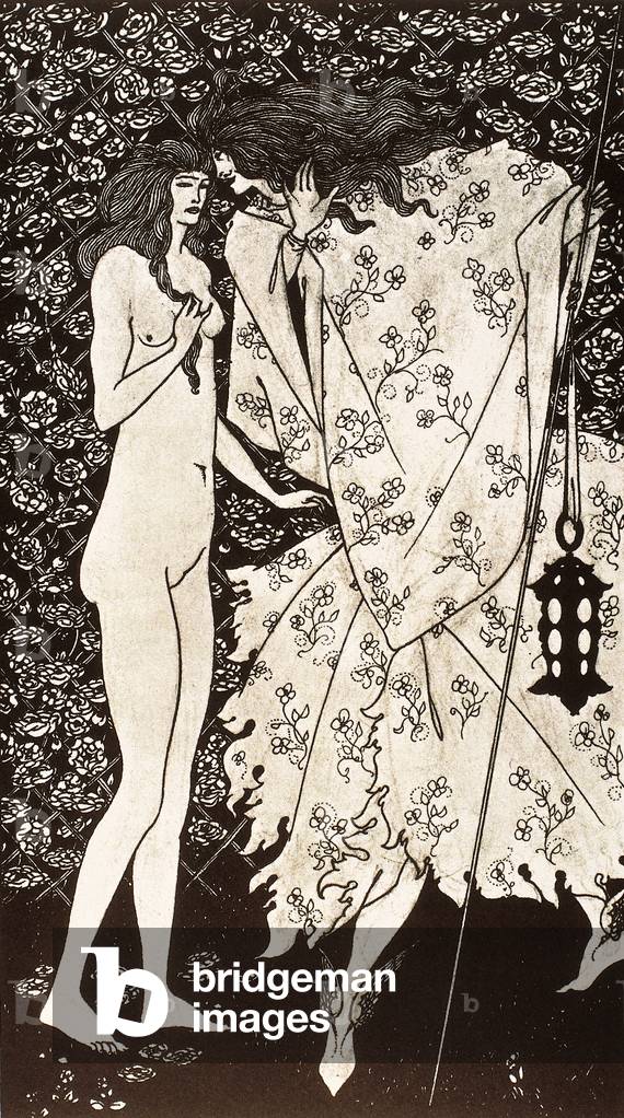 The Mysterious Rose Garden, 1895 (lithograph)