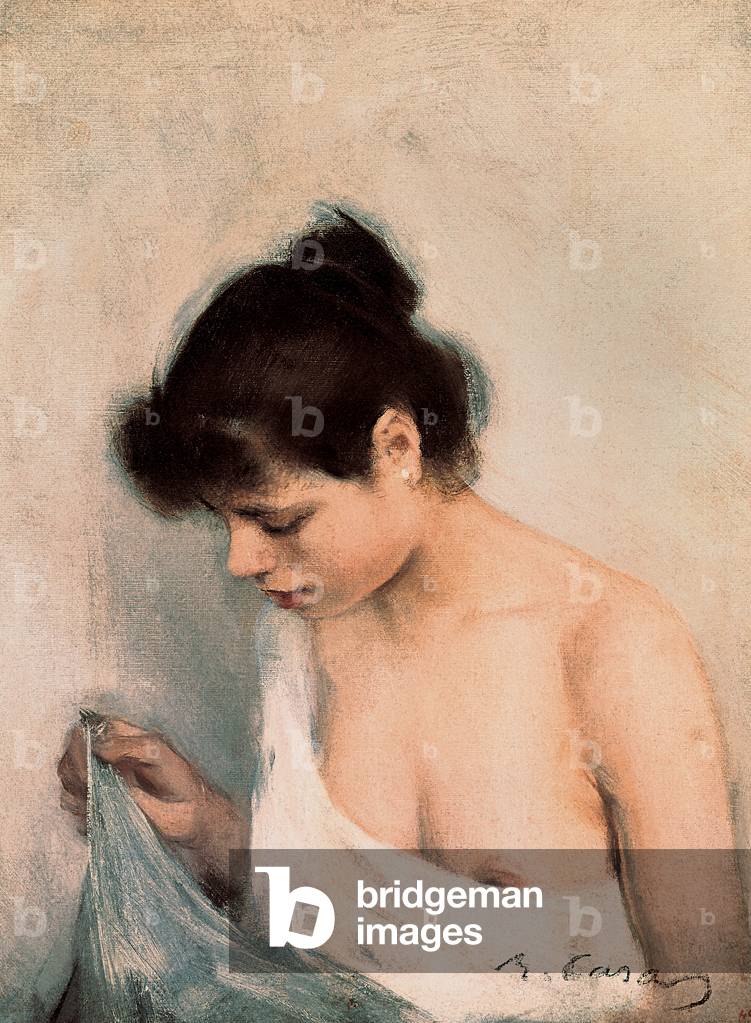 Study, c.1893 (oil on canvas)