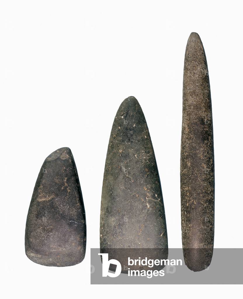 Axes belonging to the Catalan Grave Culture, 2800-2500BC (stone)