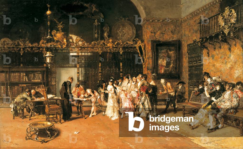 The Vicarage, 1870 (oil on canvas)