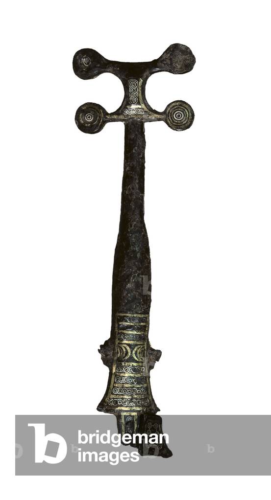 Dagger, from the Miraveche necropolis, Second Iron Age, 6th-3rd century BC (bronze)