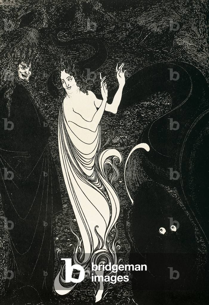 Third tableau for Das Rheingold, 1896 (litho)