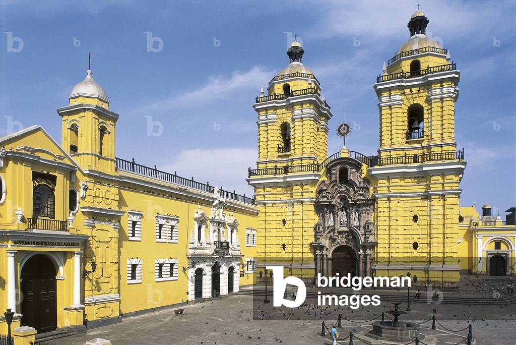 Exterior view of the church of San Francisco built by Constantino Vasconcellos (d. 1668), 1657-1674.