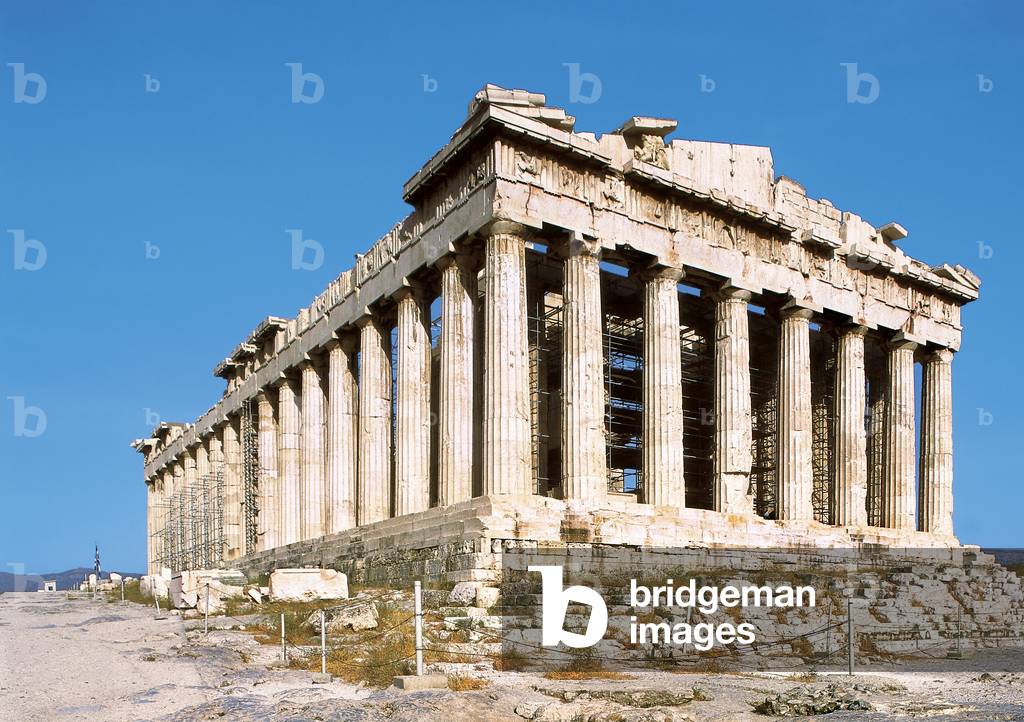 The Parthenon, built 447-432 BC (photo)