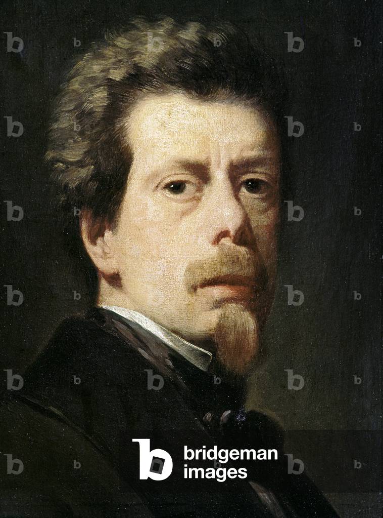 Self-portrait of the artist. Painting by Antonio Maria ESQUIVEL Y SUAREZ DE URBINA (1806-1857), ca. 1856 Oil on canvas Madrid, Museo del Prado.
