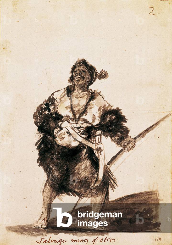 Salvaje menos que otros (ink on paper)