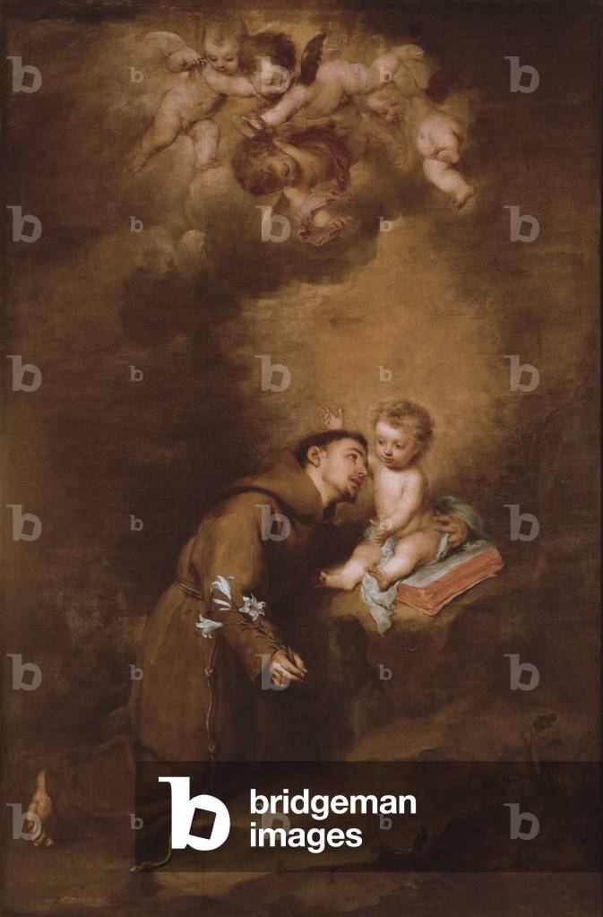 Saint Anthony of Padua, c.1665 (oil on canvas)