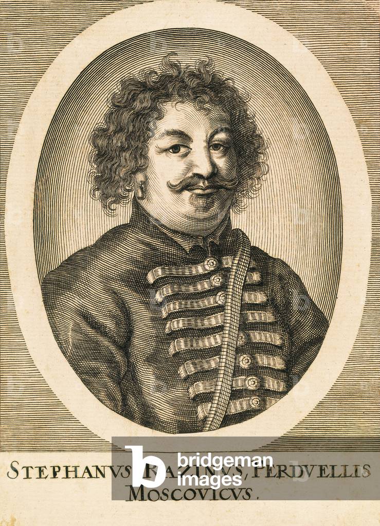 Stepan Timofeievitch Razine, engraving
