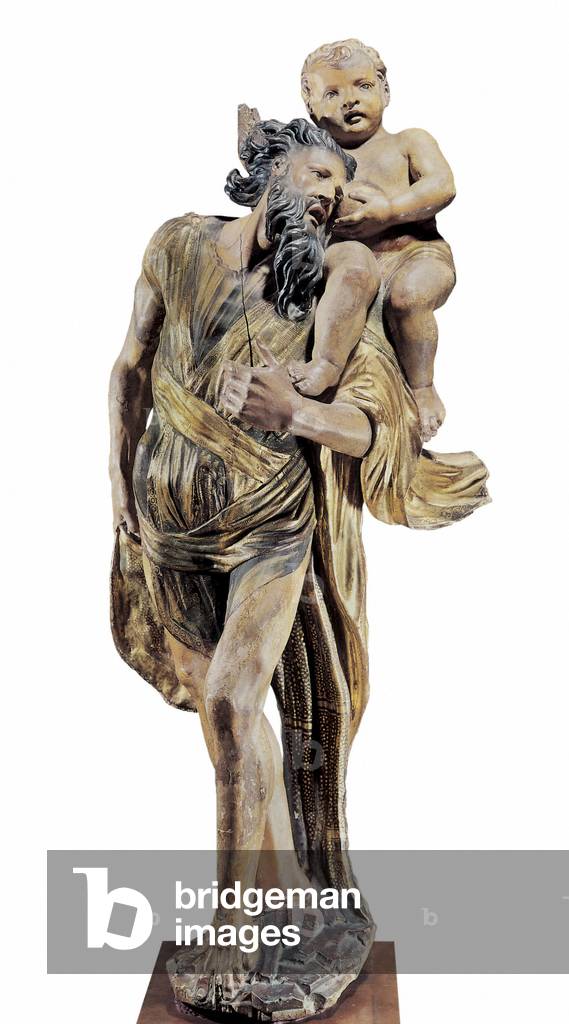 Saint Christopher, c.1500 (wood)