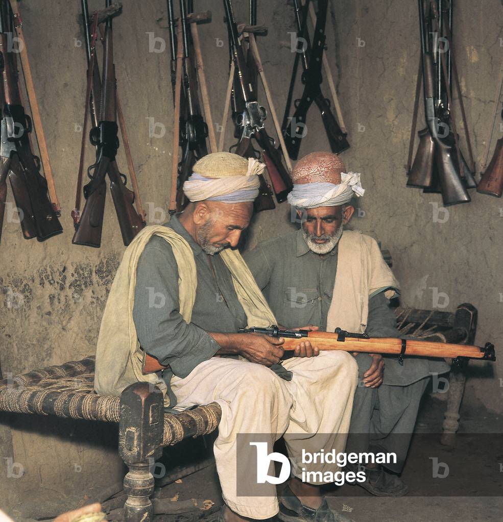 Afghanistan Civil War: Mujahid. Photograph
