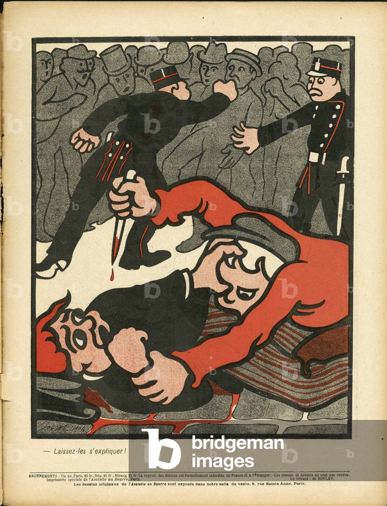 L'Assiette au Beurre, numero 150, Satirique en Colours, 1904_2_13: «» Lasciatevi spiegare! «» - fatti vari, Po