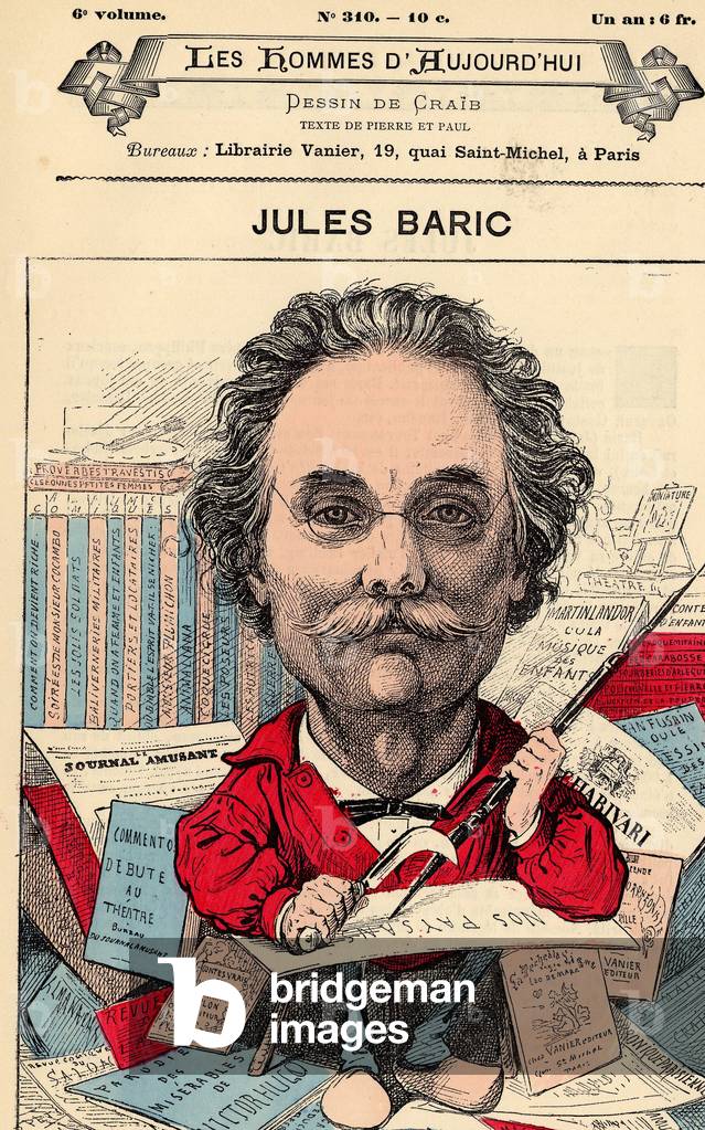 Cover of Les Hommes d'aujourd'hui, number 310: Jules Baric (print)
