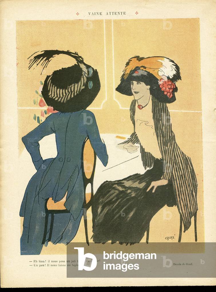 "Illustrazione di Xavier Gose (1876-1915) in Le Lire" di Xavier Gose
