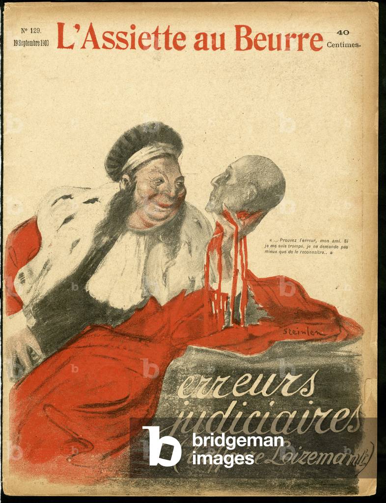 Immagine di Stampa "Copertina di «» «L'Assiette au Beurre"»" 1903 di Theophile Alexandre Steinlen