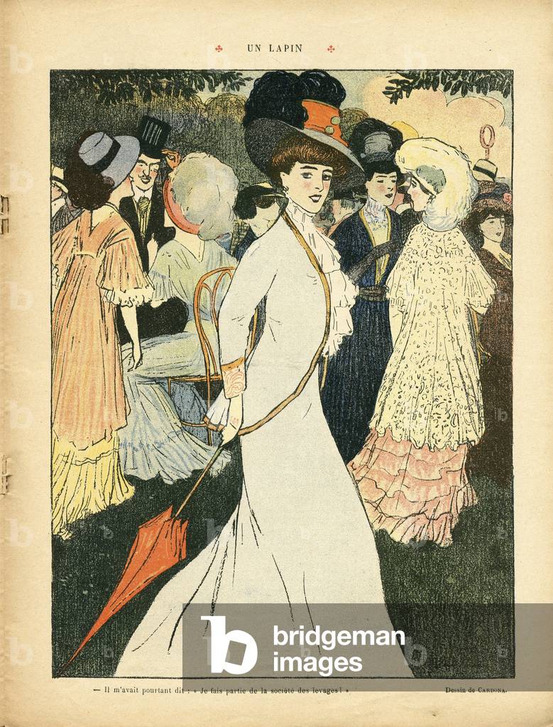 "Illustration von Carlegle (1877-1937) in Le Lire" 1908