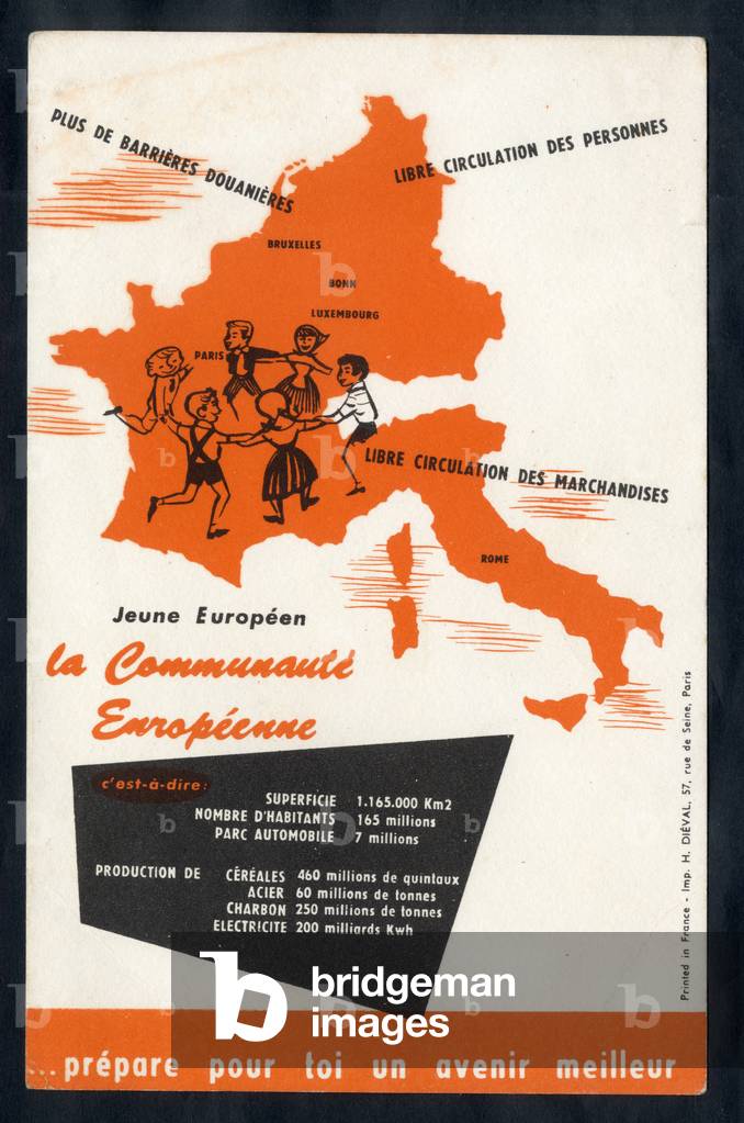 The European Community - Blotting, 1957