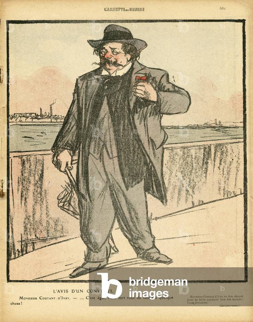 L'Assiette au Beurre, number 511, Satirical en Colours, 1911_1_14: Wine, Alcohol Alcoholism - Coutant Jules, dit Coutant d'Ivry (1854-1913)